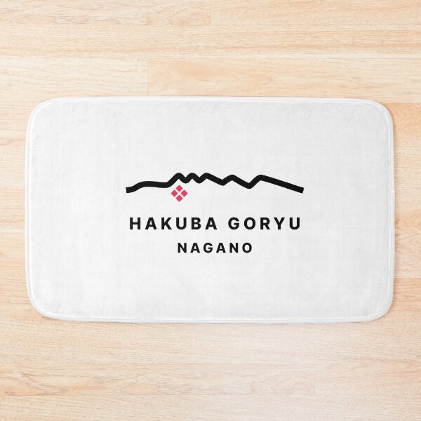 Item preview, Hakuba Goryu 47 Snowboarding Decal 白馬 01 Black | Japan Nagano | Japow Powder Snow designed and sold by PawaPotto.