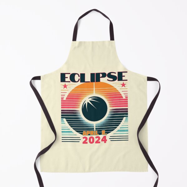 Item preview, Mid Century Modern Total Solar Eclipse April 8, 2024 designed and sold by CoffeeIsATrip.