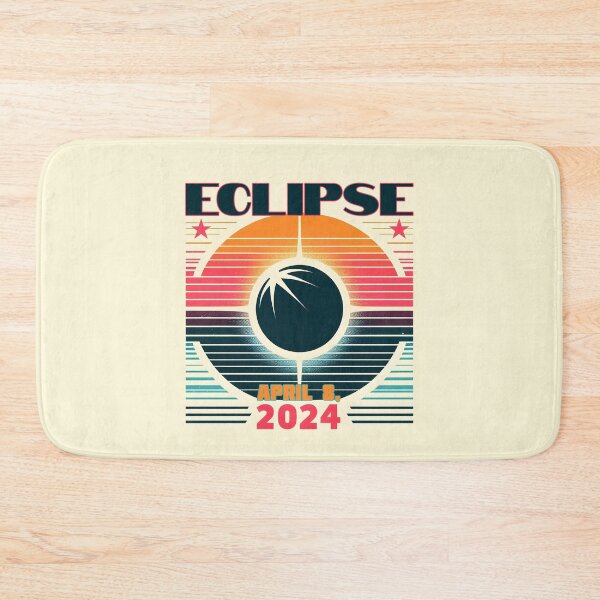 Item preview, Mid Century Modern Total Solar Eclipse April 8, 2024 designed and sold by CoffeeIsATrip.
