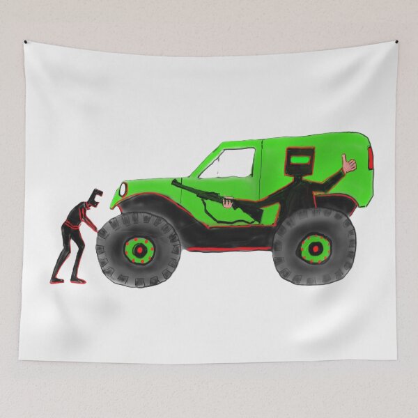 Item preview, Ned Kelly's Monster Truck designed and sold by EJCairns.