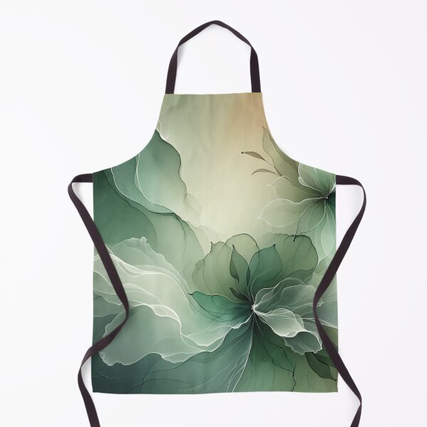 Item preview, Greenish Pastel Floral Elegance on Dark designed and sold by CardsStudio.