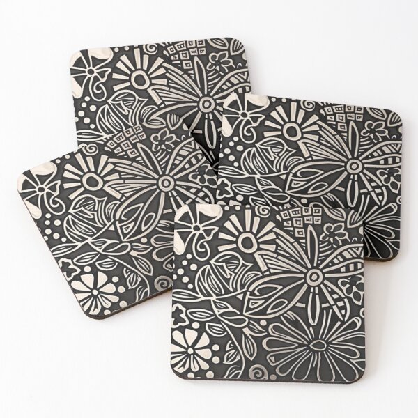 Item preview, Wildflowers - Korean traditional patterns 9 designed and sold by beatriceJHS.