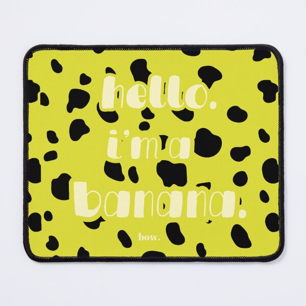 Item preview, GreenGreen Baunnie's Hello I'm A Banana Cutebanana Blackandyellow designed and sold by baunnie.