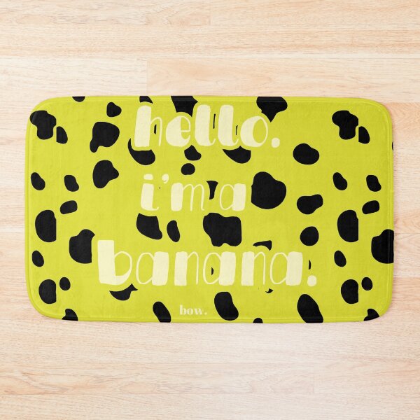 Item preview, GreenGreen Baunnie's Hello I'm A Banana Cutebanana Blackandyellow designed and sold by baunnie.