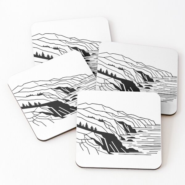 Item preview, Coastline Art designed and sold by DesignsByKazu.