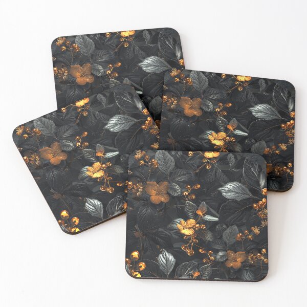 Aperçu de l'œuvre Fleurs de minuit dans Amber Glow créée et vendue par UnTangle.