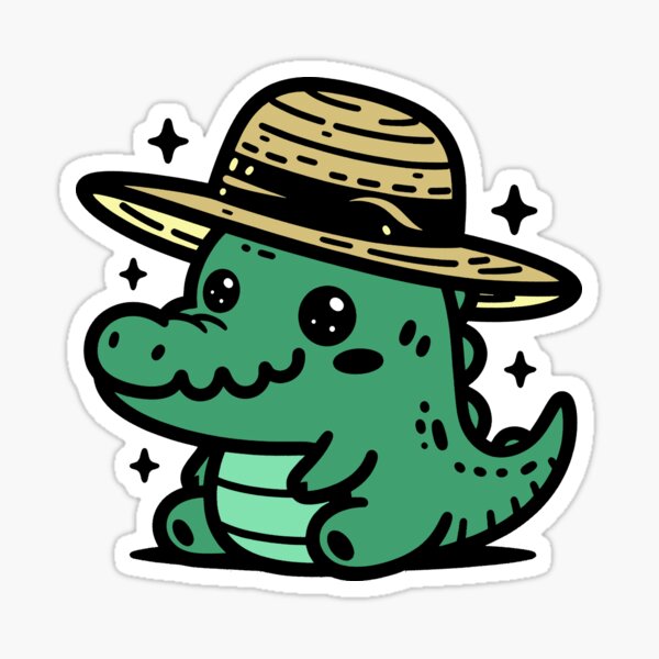 Artikel-Vorschau von Alligator mit süßen Augen, designt und verkauft von AdamMuranski.