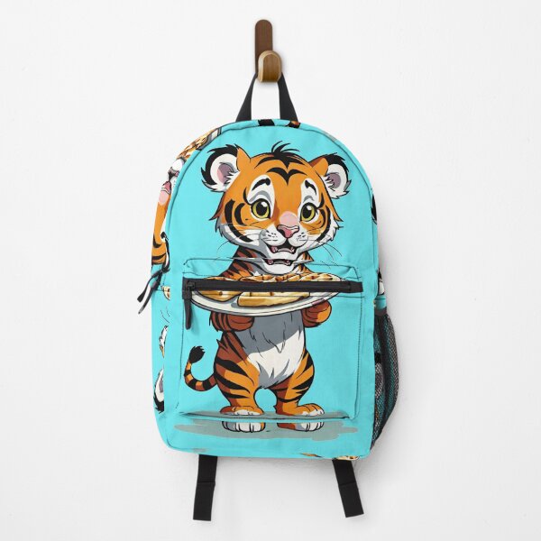 Item preview, baby tiger holding waffle  designed and sold by Chantel Fourie.