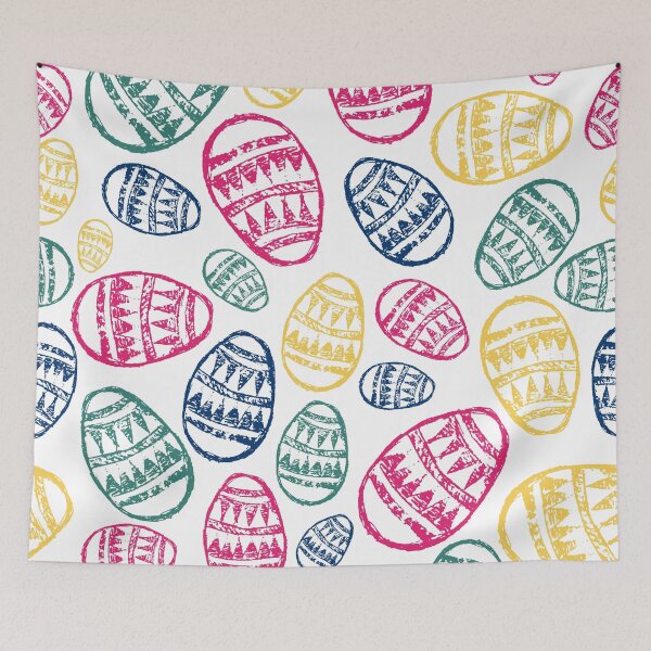 Item preview, Easter Eggs Seamless Pattern designed and sold by omg-designs.