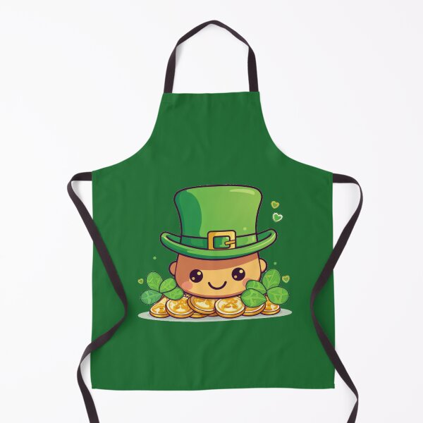 Item preview, St Patricks day lucky day with shamrock and gold designed and sold by MilkyBerryShop.