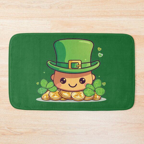 Item preview, St Patricks day lucky day with shamrock and gold designed and sold by MilkyBerryShop.