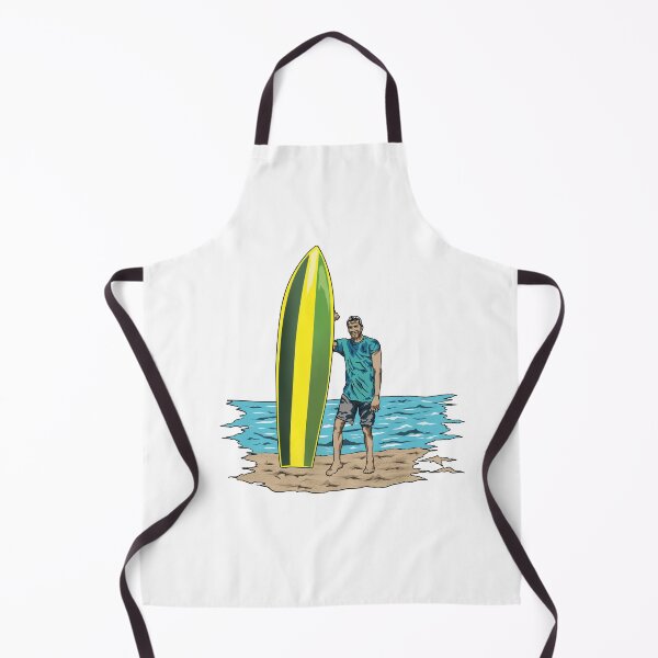Item preview, Surfing Man by the Sea designed and sold by RhonDesign.