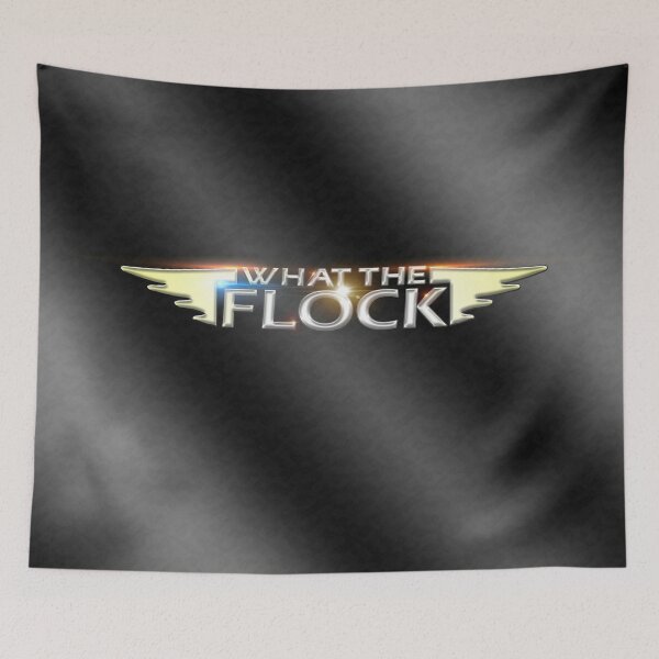 Item preview, What The Flock (On Black) designed and sold by Cody Baker.