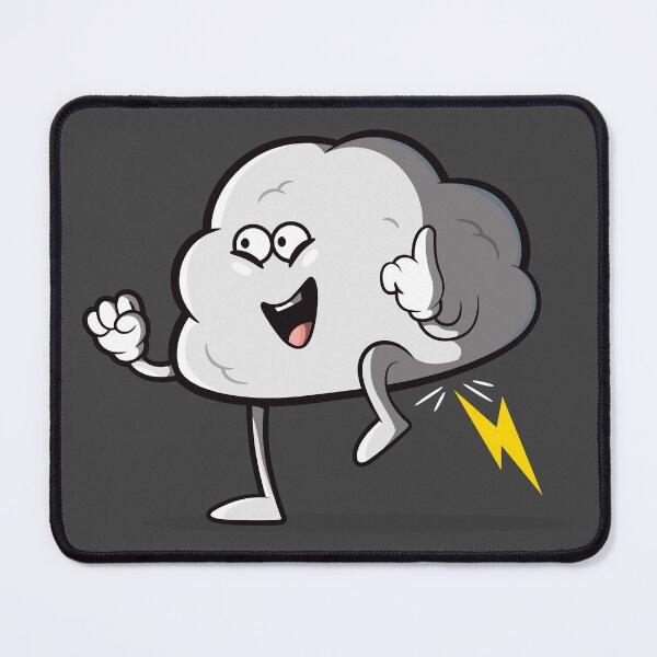 Item preview, Farting lightning cloud designed and sold by messy-nessie.