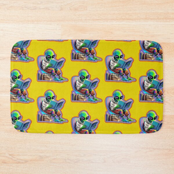Item preview, Alien Reading designed and sold by WoodburyLake.