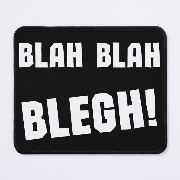 Item preview, Blah Blah Blegh! Funny Heavy Metal Vocalist Band Parody designed and sold by Rockstorr.