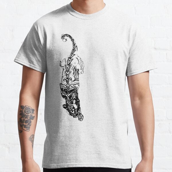 Amur tiger face big cat ink illustration T-Shirt by Loren Dowding - Fine  Art America