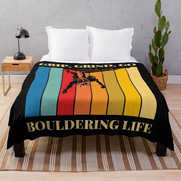Item preview, Grip, Grind, Go. Bouldering Life.  Rock Climbing Bouldering  designed and sold by supriyo-art.