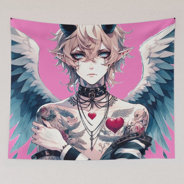 Item preview, Tatted Asmo designed and sold by tamsclub.