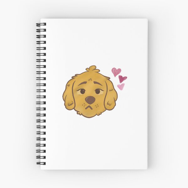 Item preview, Soft golden retriever with three pink hearts designed and sold by ByBelle2106.
