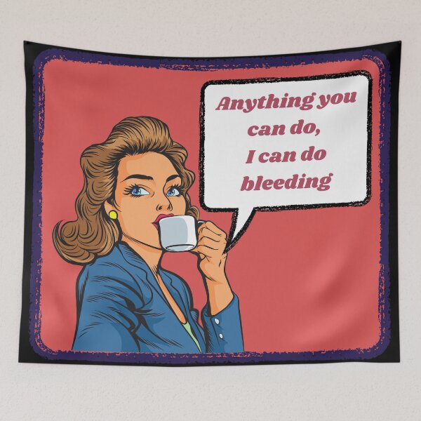 Item preview, Funny feminist pop art women's day feminism woman designed and sold by Norwegian-Moose.