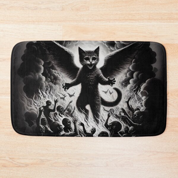 Item preview, Fiery Feline: Cat Demon in Hell designed and sold by morgoth36.