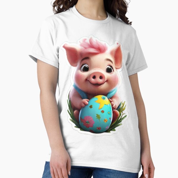 Aperçu de l'œuvre Cochon de Pâques mignon créée et vendue par Krieghorn.