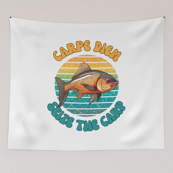 Item preview, Carpe diem - Seize the carp designed and sold by Ghoof-Wear.