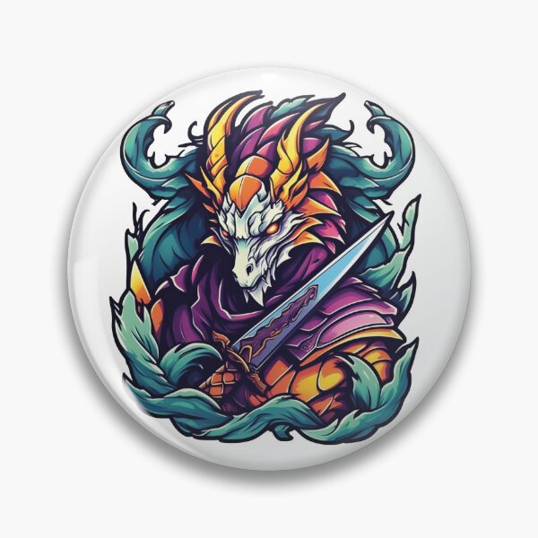 Item preview, Dragon Warrior: A Battle Between Fire and Ice designed and sold by Ink-Kreativ.