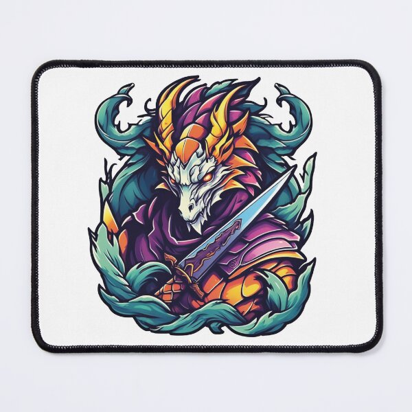 Item preview, Dragon Warrior: A Battle Between Fire and Ice designed and sold by Ink-Kreativ.