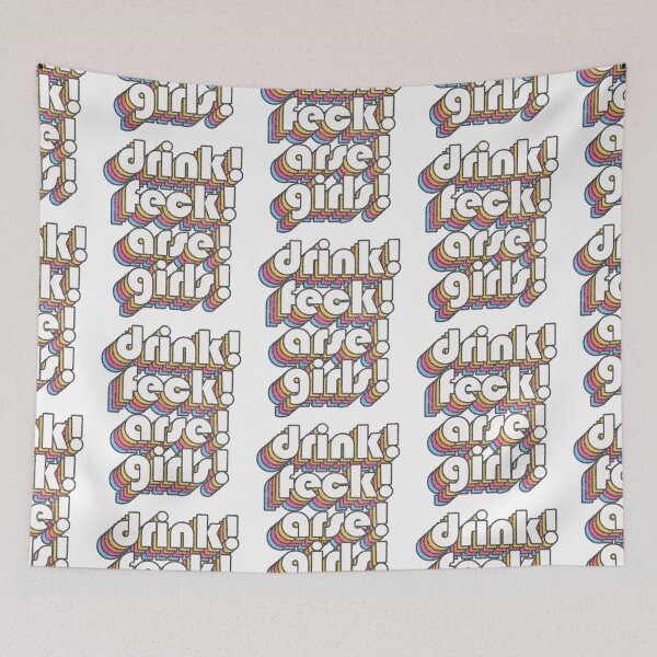 Item preview, Father Ted  DRINK _ FECK _ ARSE _ GIRLS designed and sold by DavianDecker.