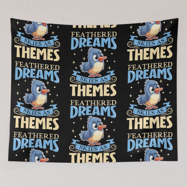 Item preview, Feathered Dreams Skies as Themes designed and sold by RuggedCocoShop.