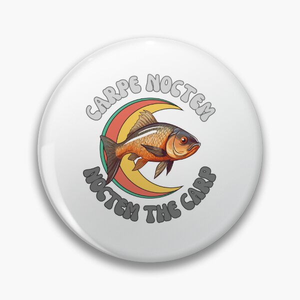 Item preview, Carpe noctem - Noctem the carp designed and sold by Ghoof-Wear.