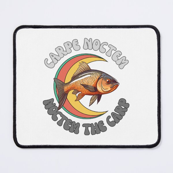 Item preview, Carpe noctem - Noctem the carp designed and sold by Ghoof-Wear.