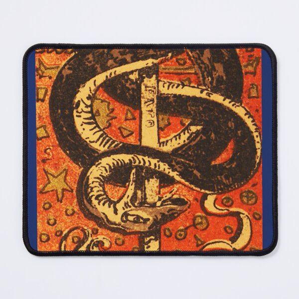 Item preview, Serpent wrapped around the Trident of Paracelsus designed and sold by BabushkaYaga.