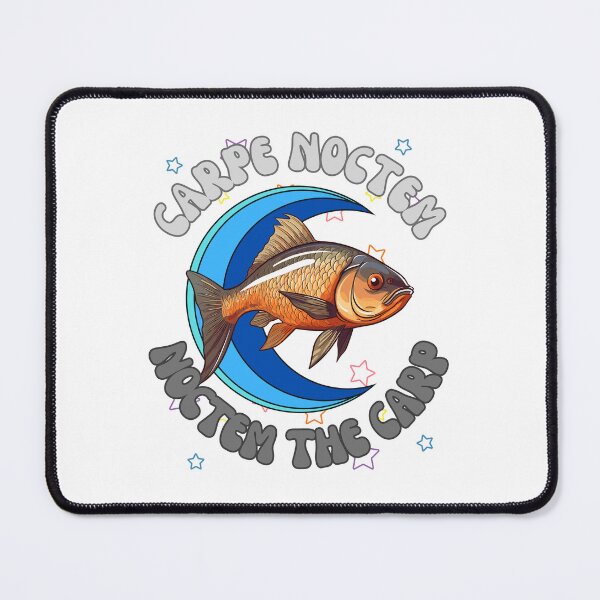 Item preview, Carpe noctem - Noctem the carp designed and sold by Ghoof-Wear.
