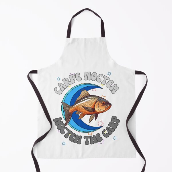 Item preview, Carpe noctem - Noctem the carp designed and sold by Ghoof-Wear.