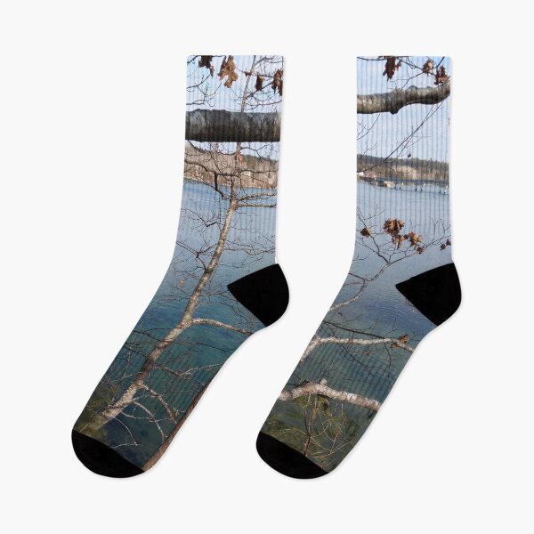 Item preview, Trees overlooking the water  designed and sold by Laree  Jones.