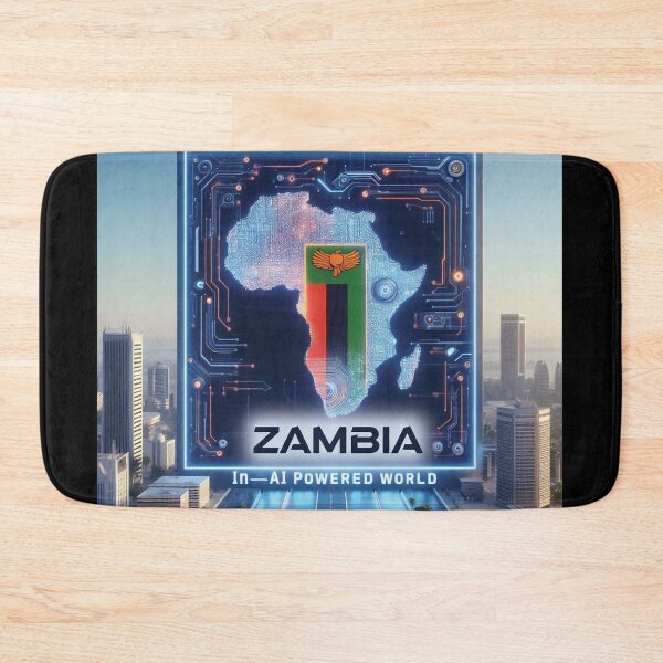 Item preview, Zambia In An AI Powered World II designed and sold by TheHelpingCat.