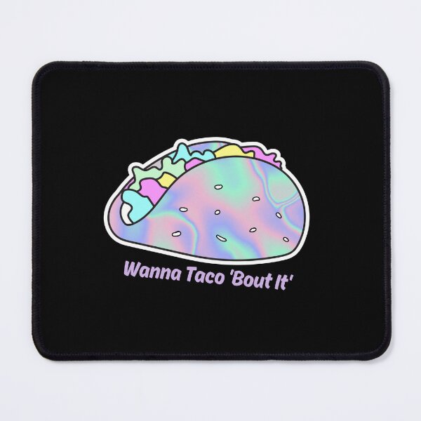 Item preview,  Glittery Holographic tacos  designed and sold by Artistusha.