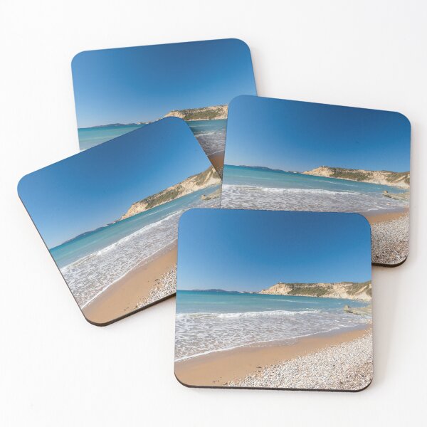 Item preview, Arillas Beach Corfu Art Print Poster ncikbrayimages designed and sold by nickbrayimages.