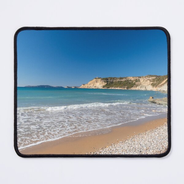 Item preview, Arillas Beach Corfu Art Print Poster ncikbrayimages designed and sold by nickbrayimages.