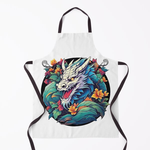 Item preview, Wild dragon in the garden of fantasy designed and sold by Ink-Kreativ.