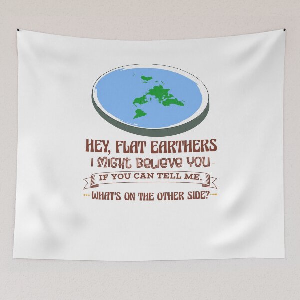 Item preview, Flat Earth designed and sold by Nas-T-Shirt-Co.