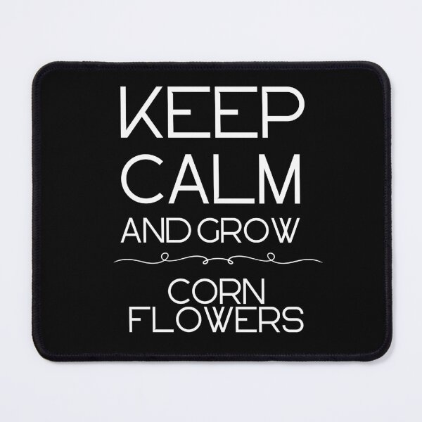Item preview, Keep calm and grow cornflowers designed and sold by GartenIdeen.