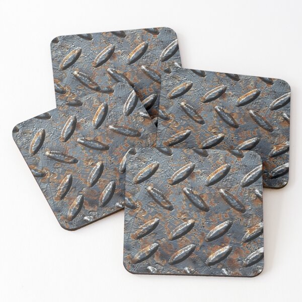 Item preview, Industrial Textured Metal Plate With Rust Details designed and sold by Reichcorp.