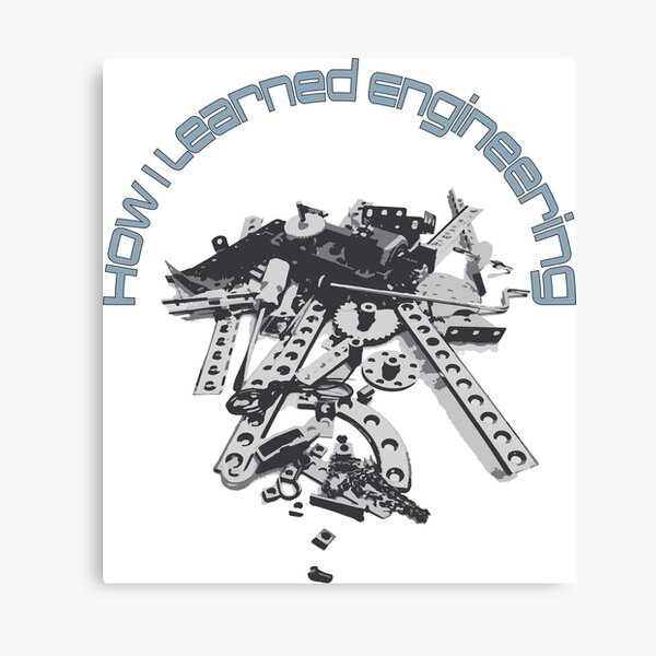 Item preview, How I learned Engineering designed and sold by WilliamSRamsey.