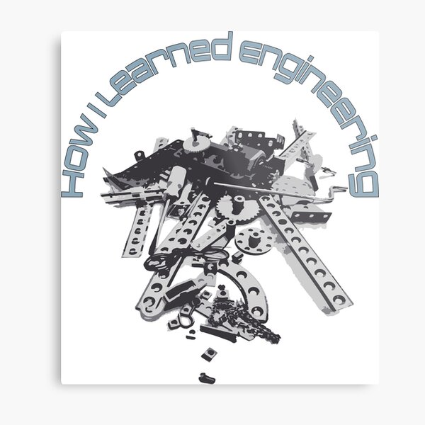 Item preview, How I learned Engineering designed and sold by WilliamSRamsey.