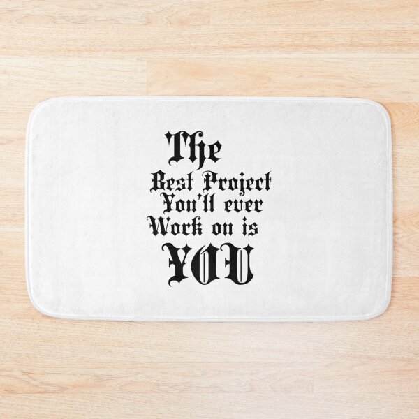 Item preview, The best project you'll ever work on is you designed and sold by 101univers.