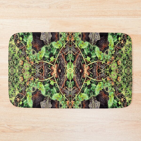 Item preview, A glimpse of spring to come. Grass,Winter leaves & new sprouting spring plants. designed and sold by Robin3DT.